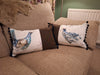 Pair of Black Grouse Cushions