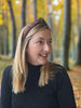 Knotted Hairband- Rosehip
