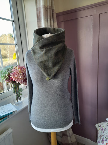 Classic Tweed Snood - Deep in the Forest
