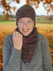 Classic Tweed Snood - Conker