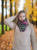Classic Tweed Snood - Cherry Blossom
