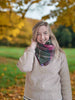 Classic Tweed Snood - Cherry Blossom
