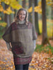 Ainderby Oversized Tweed Top - Rosehip/hazelnut