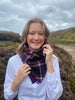 Classic Tweed Snood - Autumn Mulberry