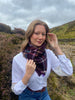 Classic Tweed Snood - Autumn Mulberry