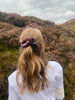 Hair Scrunchie- Autumn Mulberry