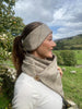 Classic Tweed Snood - Autumn Oat