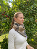 Classic Tweed Snood - Moorland Stone