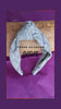 Tweed Knotted Headband- Grape