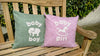 Baby Girl Cushion- Rocking Horse