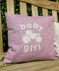 Baby Girl Cushion- Tractor