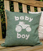 Baby Boy Cushion- Tractor