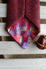 Sporting Tweed Ties-  Red Herringbone