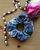 Scrunchie- Blue Check