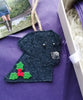 Tweed Christmas Labrador Dog