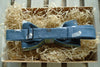 Bow Tie -Lichen Tweed with Blue Sheep Print