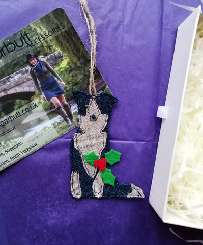 Tweed Christmas Sheepdog